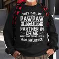 Mens Fathers Day They Call Me Pawpaw Because Partner In Crime Sweatshirt Gifts for Old Men