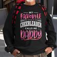 Mens Funny Cheerleading Dad Father Tie Tie Dye Cheer Dad Sweatshirt Gifts for Old Men