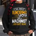 Mens Funny Machinist Operator Vintage Fathers Day Gift For Dad Sweatshirt Gifts for Old Men