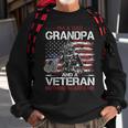 Mens Grandpa For Men Fathers Day Im A Dad Grandpa Veteran Sweatshirt Gifts for Old Men