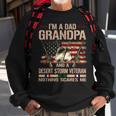 Mens I Am Veteran Grandpa Desert Storm Veteran Gift Memorial Day Sweatshirt Gifts for Old Men