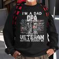 Mens Im A Dad Opa Veteran Nothing Scares Me Proud Sweatshirt Gifts for Old Men
