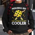 Mens Pickleball For Men Funny Dabbing Pickleball Guy Sweatshirt Gifts for Old Men