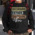 Mens Profession Dad Hero Father Coastguard Sweatshirt Gifts for Old Men