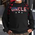 Mens Uncle 4Th Of July Vintage Stars And Stripe Patriotic Sweatshirt Gifts for Old Men
