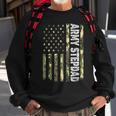 Mens Vintage Army Stepdad Usa Flag Camouflage Father’S Day Bbmtswy Sweatshirt Gifts for Old Men