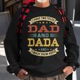 Mens Vintage I Have Two Titles Dad And Dada Fathers Day Sweatshirt Gifts for Old Men
