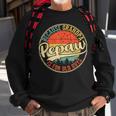 Mens Vintage Pepaw Because Grandpa Is For Old Guys Fathers Day Sweatshirt Gifts for Old Men