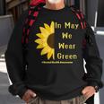 Mental Health Matters In May We Wear Green Mental Awareness Sweatshirt Gifts for Old Men