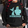 Merdad Security Merman Mermaid Daddy Fish Fathers Day Dad Sweatshirt Gifts for Old Men