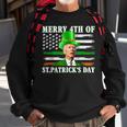 Merry 4Th Of St Patricks Day Joe Biden St Patricks Day Sweatshirt Gifts for Old Men