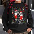 Merry Schnauzer Christmas Mini Schnauzer Xmas Party Men Women Sweatshirt Graphic Print Unisex Gifts for Old Men