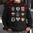 Monkey Chimpanzee Gorilla Spider Monkey Squirrel Monkey Sweatshirt Gifts for Old Men