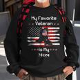 Mother Veterans Day My Favorite Veteran Is My Mom Proud SonSweatshirt Gifts for Old Men