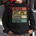 Mutter Video Gaming Legende Vintage Video Gamer Frau Mama Sweatshirt Geschenke für alte Männer