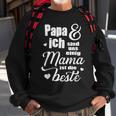 Muttertagsgeschenk Für Mama Papa Ich Sind Uns Einig Sweatshirt Geschenke für alte Männer