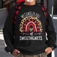 My Class Is Full Of Sweethearts Rainbow Teacher Valentine V3 Sweatshirt Gifts for Old Men