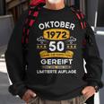 Oktober 1972 Lustige Geschenke 50 Geburtstag Sweatshirt Geschenke für alte Männer