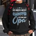 Opa Lustig Spruch Sweatshirt, Vatertag & Geburtstag Großvater Tee Geschenke für alte Männer