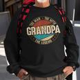 Opa Man Myth Legend Lustiger Vatertag Opa V3 Sweatshirt Geschenke für alte Männer