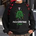 Pacu Christmas Crew Cute Christmas Tree Xmas Lights Nurse Men Women Sweatshirt Graphic Print Unisex Gifts for Old Men