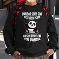 Panda Deko Bär Geschenk Kostüm Damen Süße Geschenke Kleiner Sweatshirt Geschenke für alte Männer