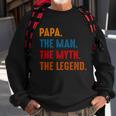 Papa The Man The Myth The Legend Sweatshirt Gifts for Old Men