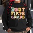 Peace Out Fifth 5Th Grade Class Of 2023 Goodbye 5Th Grade Sweatshirt Gifts for Old Men