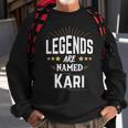 Personalisiertes Legends Sweatshirt mit KARI Design, Unikat Tee Geschenke für alte Männer