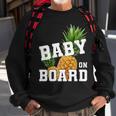 Pineapple Baby On Board Announcement Pregnancy Pineapple Sweatshirt Gifts for Old Men