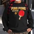 Ping Pong Ninja Tischtenniskelle Sweatshirt Geschenke für alte Männer