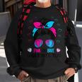 Pink Or Blue Gigi Loves You Gender Reveal Sweatshirt Gifts for Old Men