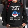 Poppy Shark Doo Doo Doo Funny Fathers Day Poppy Sweatshirt Gifts for Old Men