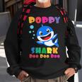 Poppy Shark Funny Fathers Day Gift For Mens Dad Sweatshirt Gifts for Old Men