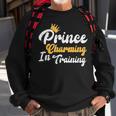 Prince Charming In Training Fairy Tale Hero Birthday Party Sweatshirt Gifts for Old Men