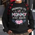 Promoted To Mommy Est 2023 Pregnancy Announcement Men Women Sweatshirt Graphic Print Unisex Gifts for Old Men