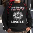Proud Navy Uncle V2 Sweatshirt Gifts for Old Men