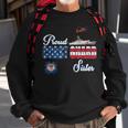 Proud Us Coast Guard Sister Us Military Family Gift V2 Men Women Sweatshirt Graphic Print Unisex Gifts for Old Men