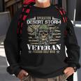 Proud Veteran Operation Desert Storm Persian Gulf War Gift Sweatshirt Gifts for Old Men