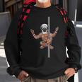 Pug Man Fitness Justin Ashar Snapback Sweatshirt Gifts for Old Men
