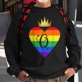 Queen Couples Matching Bridal Wedding Lgbtq Sweatshirt Gifts for Old Men