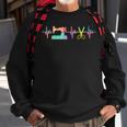 Quilter Sewing Heartbeat For Quilting Lover Mm Sweatshirt Gifts for Old Men