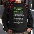 Radiologic Technologist 10 Reasons To Love A Rad Tech Men Women Sweatshirt Graphic Print Unisex Gifts for Old Men