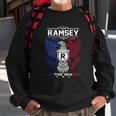 Ramsey Name - Ramsey Eagle Lifetime Member Sweatshirt Gifts for Old Men
