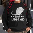 Rat Legend Vintage Nager Rattenliebhaber Maus Ratten Besitzer Sweatshirt Geschenke für alte Männer