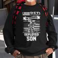 Red Friday For My Son Military Troops Deployed Wear Sweatshirt Gifts for Old Men
