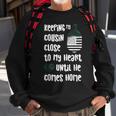 Red Friday Keeping Cousin Close To Heart Sweatshirt Gifts for Old Men