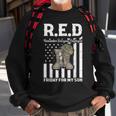 Red Friday Military I Wear Red For My Son Remember Everyone Sweatshirt Gifts for Old Men