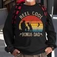 Reel Cool Bonus Dad Fishing Fathers DayGift Sweatshirt Gifts for Old Men