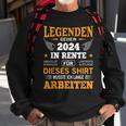Rente 2024 Ruhestand Pension Deko Dekoration Rentner 2024 Sweatshirt Geschenke für alte Männer